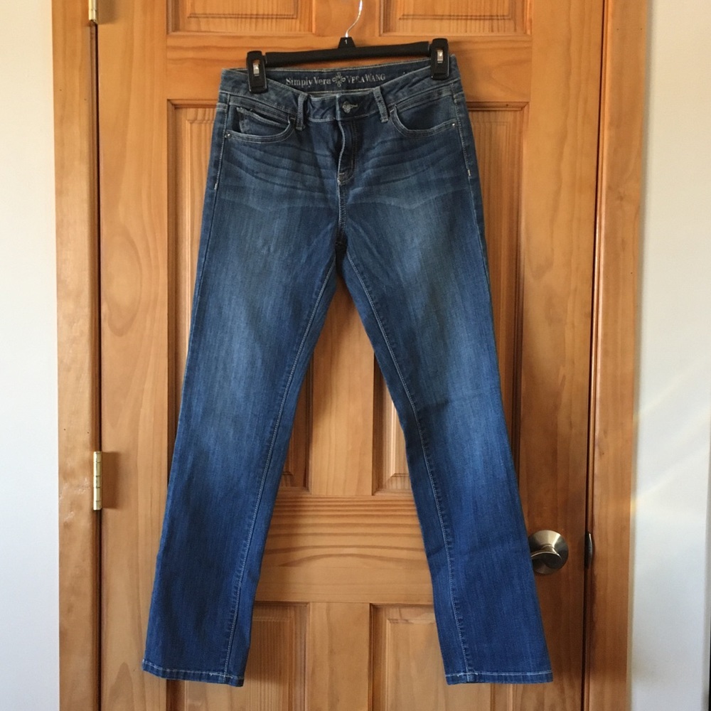 Simply Vera Wang dark wash women’s jeans